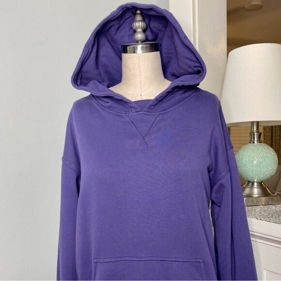 Lululemon All Yours Hoodie Terry Cloth Sweatshirt Purple Midnight Orchid 8 - Picture 4 of 13